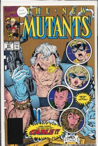 The New Mutants #87 (1990) New Mutants 2nd Print