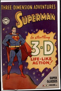 Three-Dimension Adventures Superman (1953) with 3-D glasses!