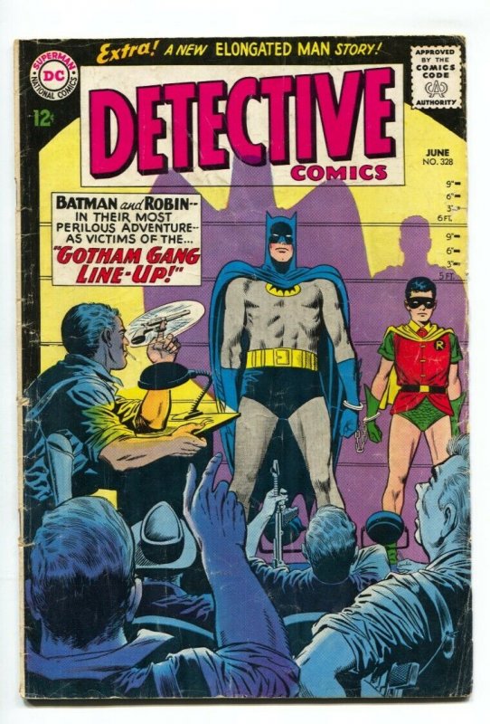 DETECTIVE #328 1964-DC-BATMAN-ROBIN-comic book G/VG