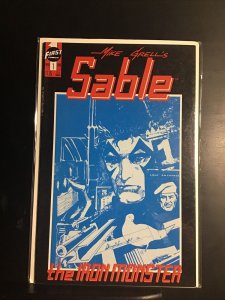 SABLE #1! VF/NM 1990 FIRST COMICS