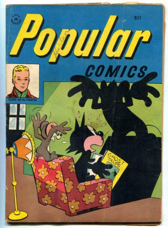 Popular Comics #135 1947- Felix the Cat- Golden Age VG-