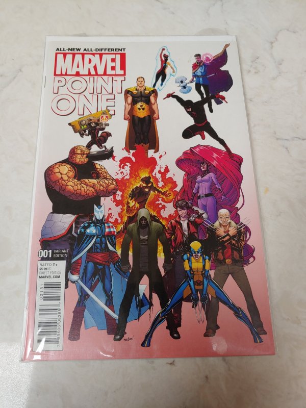 ALL-NEW ALL-DIFFERENT MARVEL POINT ONE #1 Marquez Variant Cover C 2015 VF/NM