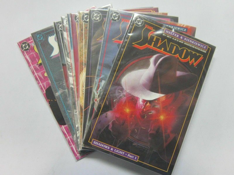Shadow (2nd Series DC) #1-11 Run + Annual - 8.0 VF - 1987