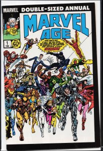 Marvel Age Annual #1 (1985) [Key Issue]