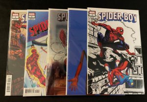 SPIDER-BOY #1 Five Cover Versions