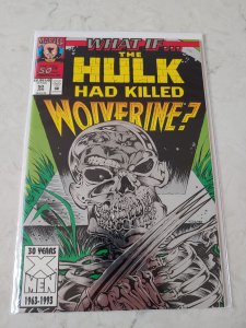 what if #50 what if the HULK HAD KILLED WOLVERINE