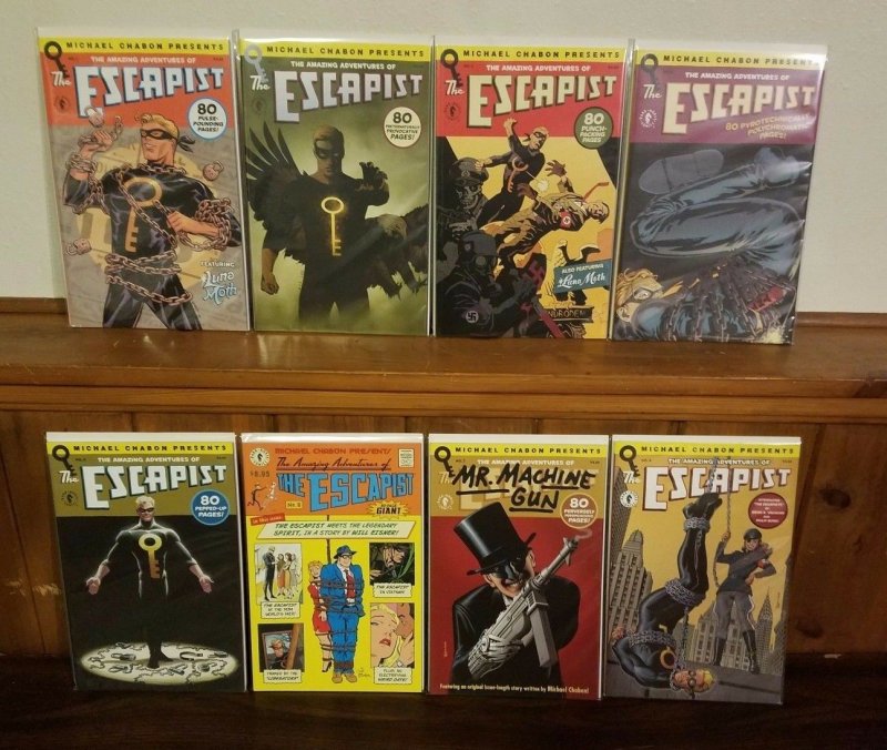 Amazing Adventures of the Escapist 1-8 Complete Set Run! ~ NEAR MINT NM ~ 2004