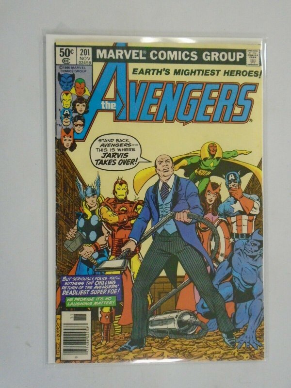 Avengers #201 Newsstand edition 4.0 VG (1980 1st Series)