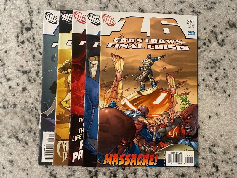 5 Countdown DC Comic Books # 16 17 18 19 20 Superman Batman Flash Arrow 72 J854