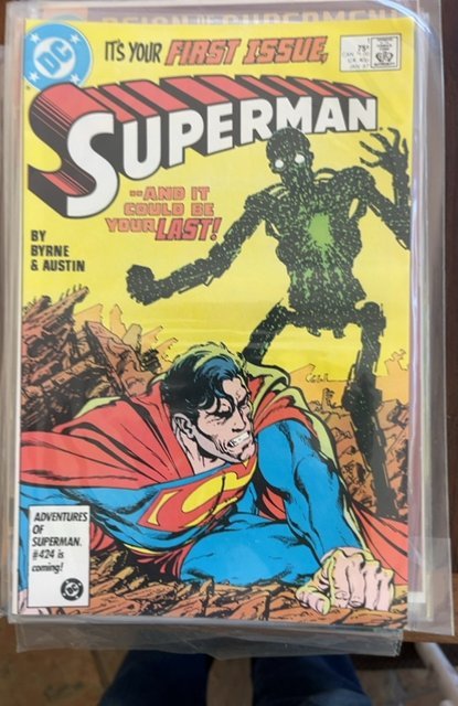 Superman #1 Direct Edition (1987) Superman 