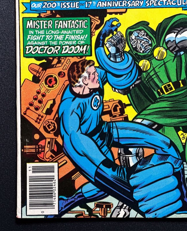 Fantastic Four #200 Newstand (1978) VF/NM DR DOOM Cover