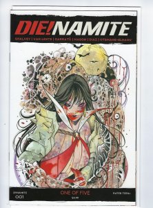 Die!namite #1 Peach Momoko Zombie Incentive Variant Set [NM]