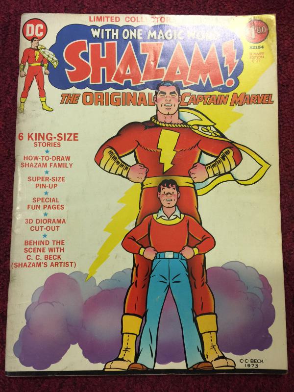 Limited Collectors' Edition Shazam #C-21 1973 Treasury comic book