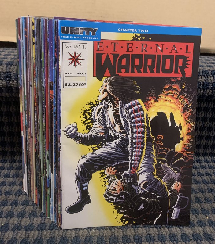 ETERNAL WARRIOR Comics (Lot of 44) Modern, Valiant Various Issues (C1080)