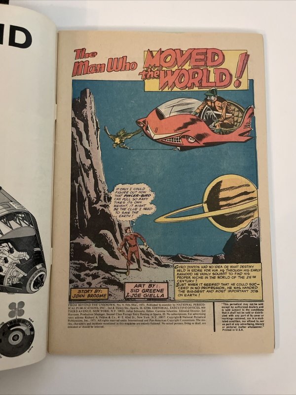 From Beyond The Unknown #9