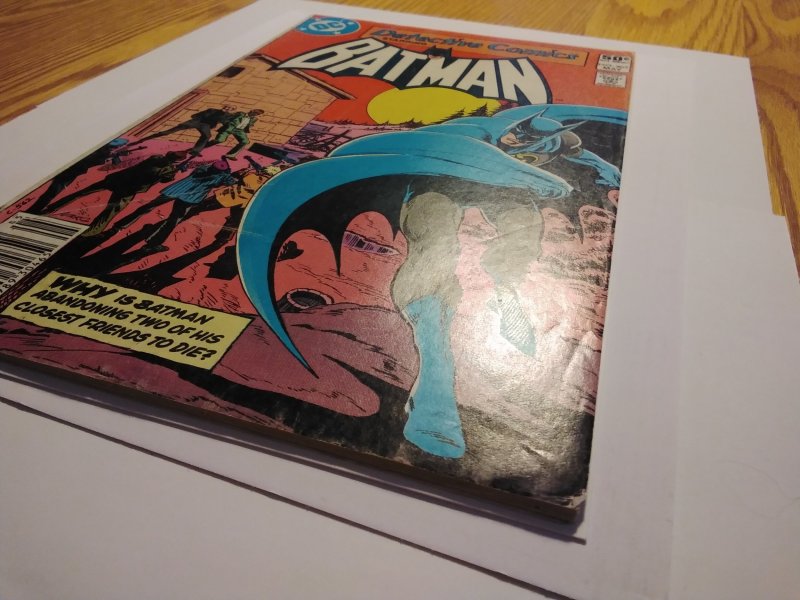 Detective Comics #502 Newsstand Edition (1981)