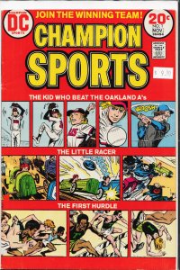 Champion Sports #1 (1973)