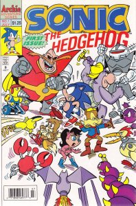 Sonic the Hedgehog #1 (Newsstand) FN ; Archie