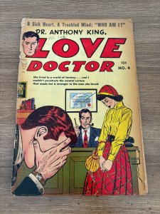 Love Doctor # 4 GD Minoan Golden Age Comic Book 1954 Dr. Anthony King 20 J347