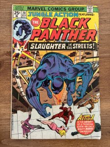 Jungle Action # 20 VG-FN Marvel Comic Book Black Panther Wakanda 23 J291