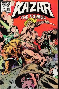 Ka-Zar the Savage #24 (1983) Ka-Zar