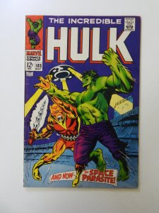 The Incredible Hulk #103 (1968) FN- condition