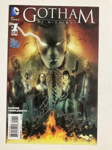 GOTHAM BY MIDNIGHT 1 SIGNED TEMPLESMITH FAWKES NM NEAR MINT DC COMICS