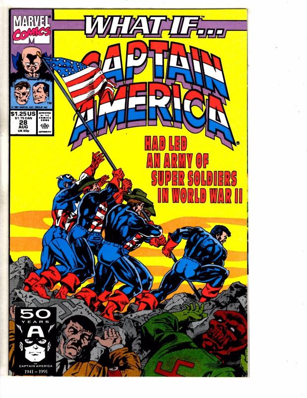 Lot Of 7 What If ? Marvel Comic Books # 25 26 27 28 29 30 31 Avengers Hulk HC3