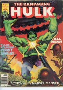 Rampaging Hulk (Magazine) 1  VG 1977  Moench!  Simonson!