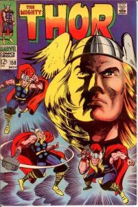 THOR 158 VG+ REPRINTS THOR 83/ORIGIN