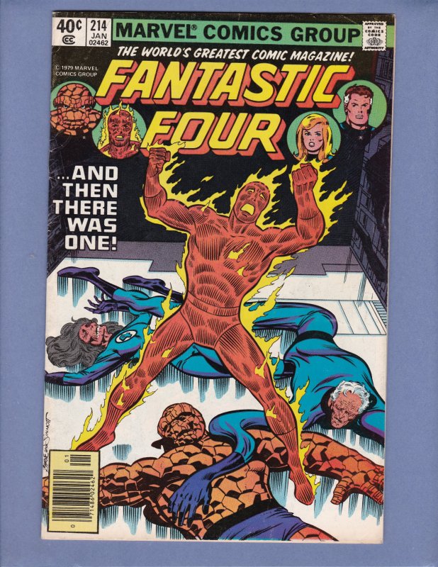 Fantastic Four #214 VG/FN Marvel 1980