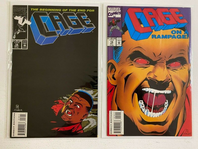 Cage lot 18 different from #1-20 avg 8.0 VF (1992 1st series) 