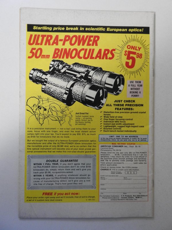 Man-Thing #22 (1975) VG+ Condition moisture stain