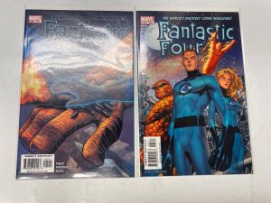 4 Fantastic Four MARVEL comic books #524 525 526 527 6 RC9