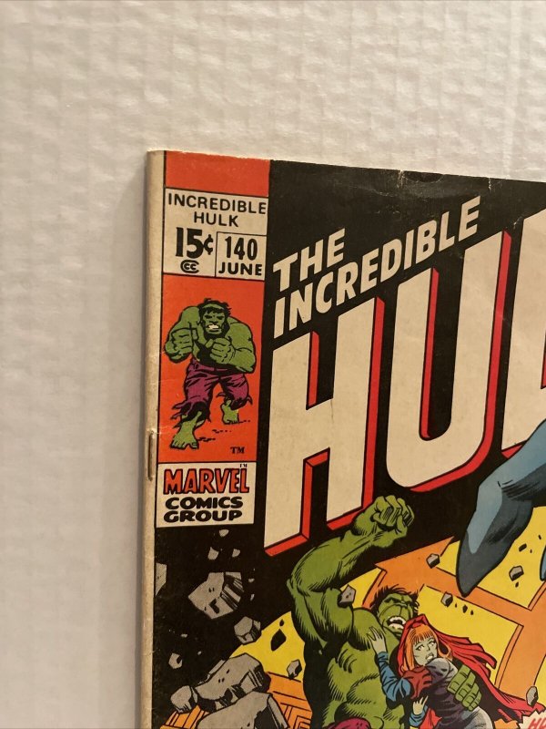 Incredible Hulk #140 
