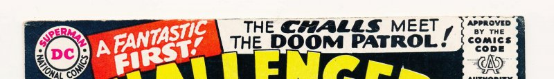 Challengers of the Unknown (1958) #48 VF Doom Patrol