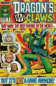 Dragon's Dragons Claws #1 Marvel Comics June Jun 1988 (VF)