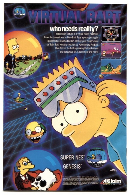 Bartman #3  1994 - Bongo  -VF - Comic Book