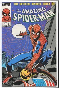 The Official Marvel Index to the Amazing Spider-Man #8 (1985) Spider-Man