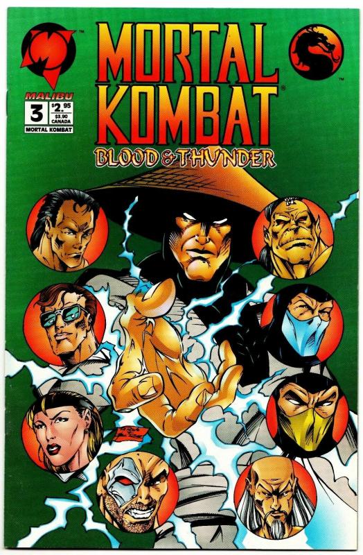 Mortal Kombat #3 (Malibu, 1994) VF/NM