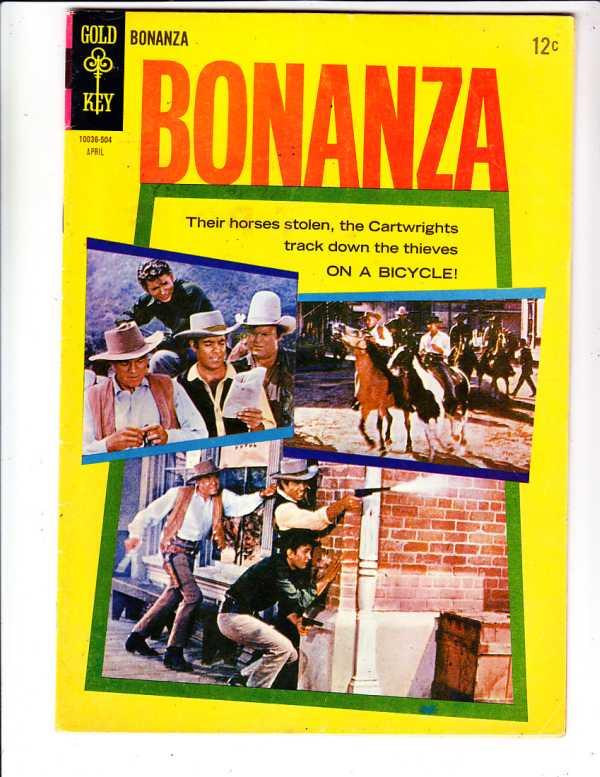 Bonanza #13 (Apr-65) VF High-Grade Lorne Green, Michael Landon, Dan Blocker