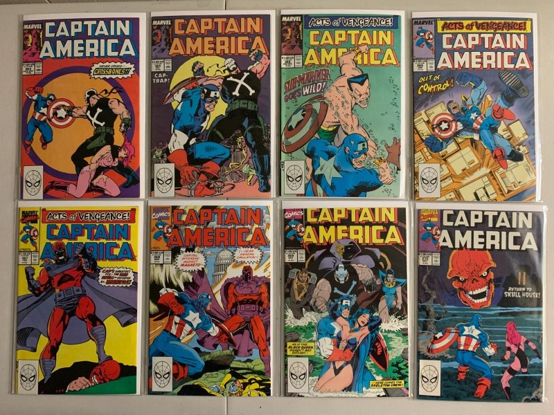 Captain America lot #331-380 + Annual Direct Marvel (avg 7.0) 42 diff (1987-'90)
