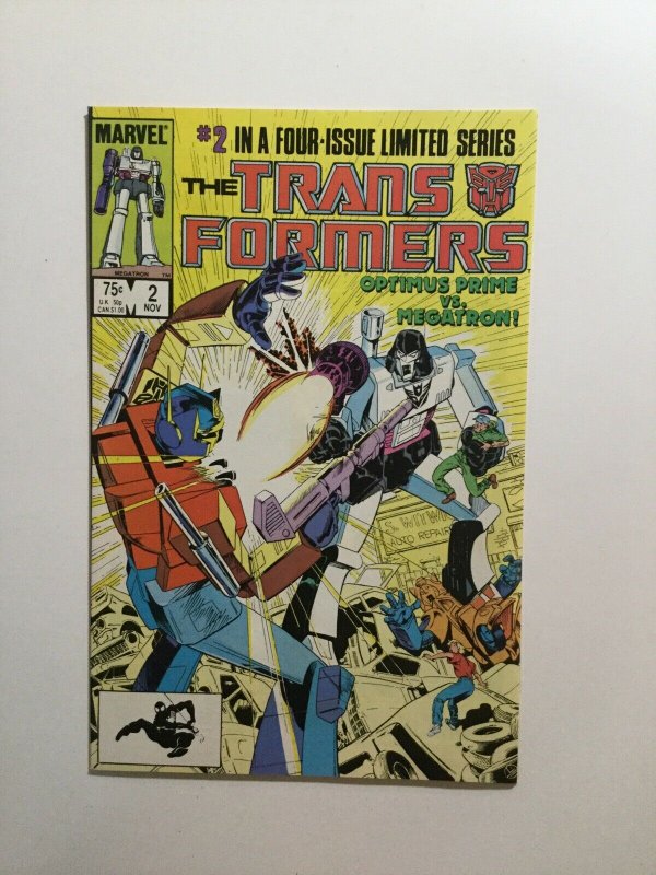 Transformers 2 Very Fine Vf 8.5 Marvel