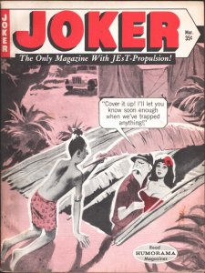 Joker 3/1965-Humorama-Julie Newmar-Dianne Weber-Bill Ward & more spicy art