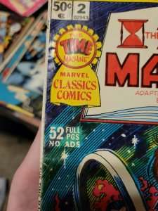 Marvel Classics Comics Series Featuring #2-1976 vg/fn The Time Machine