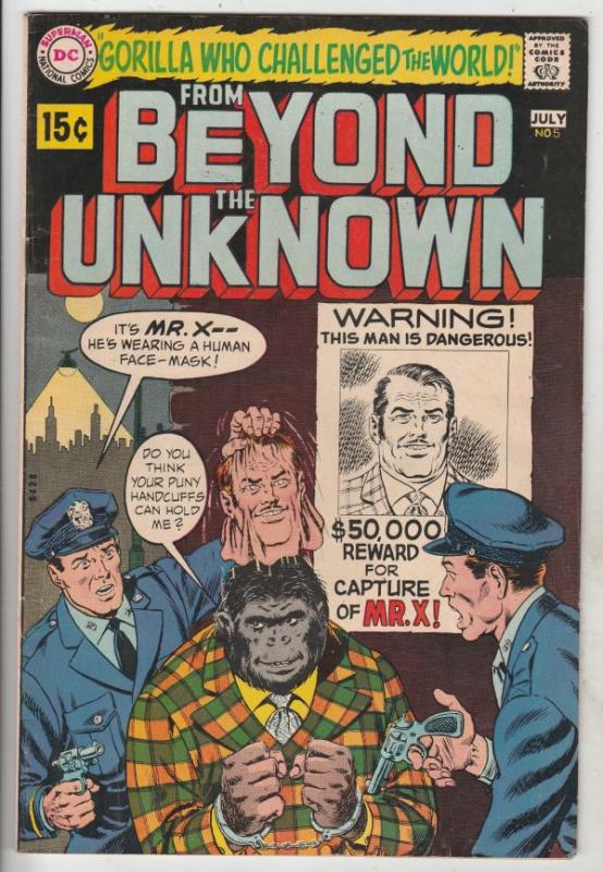 From Beyond the Unknown #5 (Jul-70) VF+ High-Grade 