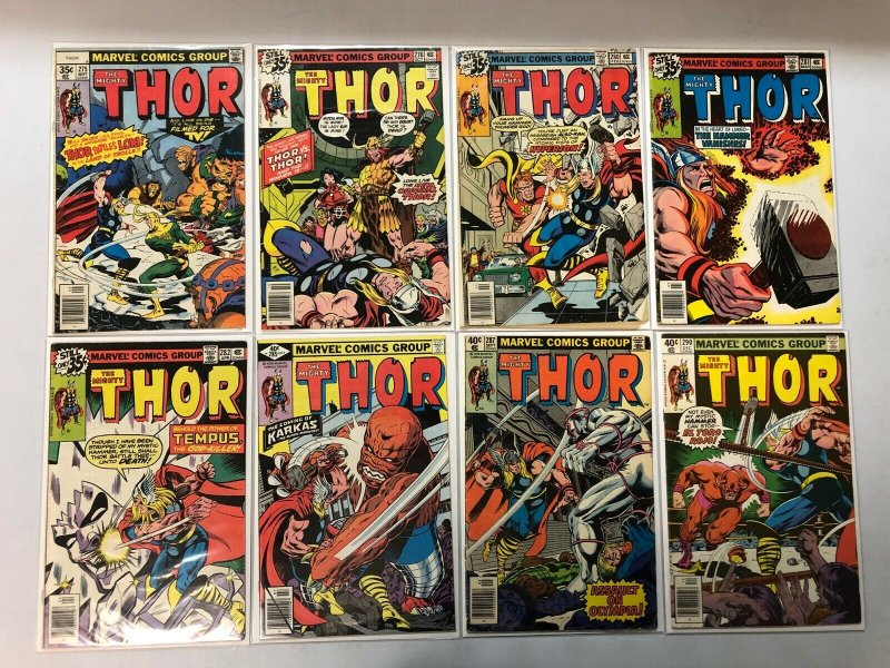 Bronze Age Thor Comics Lot 43 different