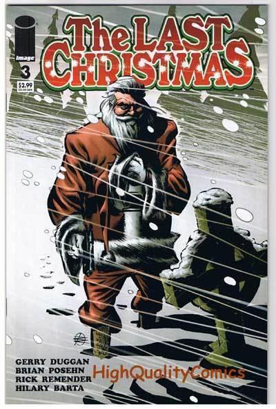 LAST CHRISTMAS #3, NM, Zombies, Horror, Remender, 2006, Merry Xmas