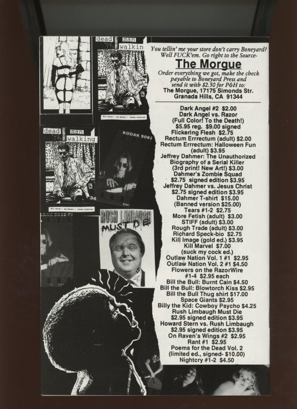 (1994) Razor/Dark Angel: The Final Nail #2: SECOND PRINTING! (9.0/9.2)