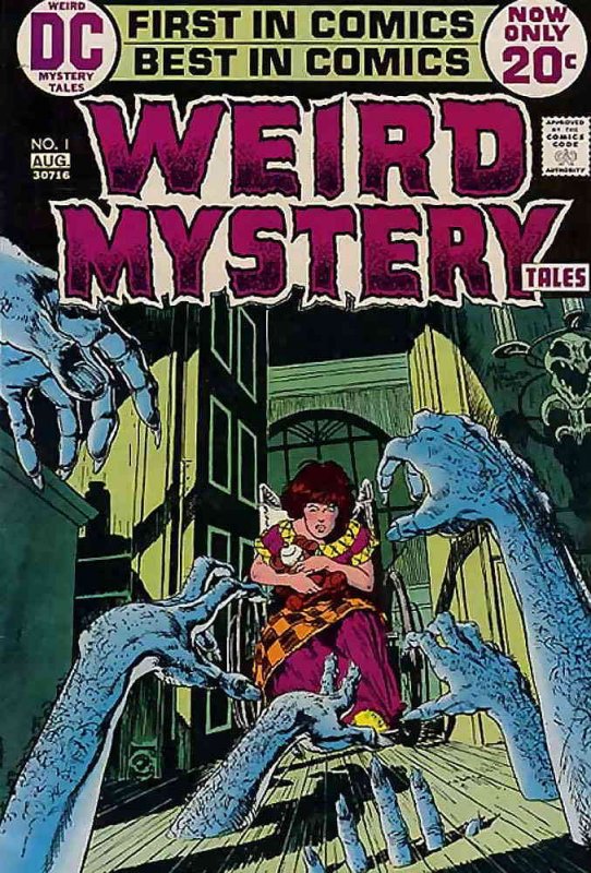 Weird Mystery Tales #1 FN ; DC